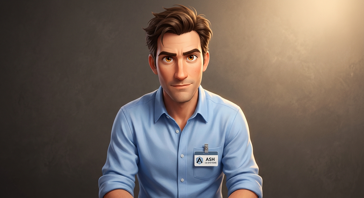 Ash — office portrait